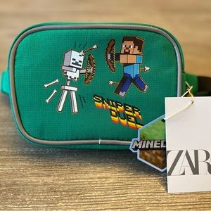 Zara Kids Minecraft Hip Bag